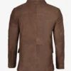 Lambskin Snuff Men's Brown Leather Blazer