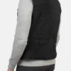 Men's Black Tony Suede Vest