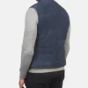 Men's Blue Tony Suede Vest