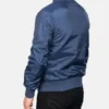 Men's Blue Zack Bomber Jacket