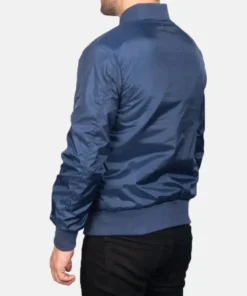 Men's Blue Zack Bomber Jacket