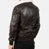Men's Brown Airin G-1 Leather Bomber Jacket