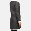 Women's Black Amie Double Breasted Shearling Coat
