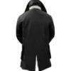 Men's Bane Swedish Bomber Real Leather Black Winter Coat