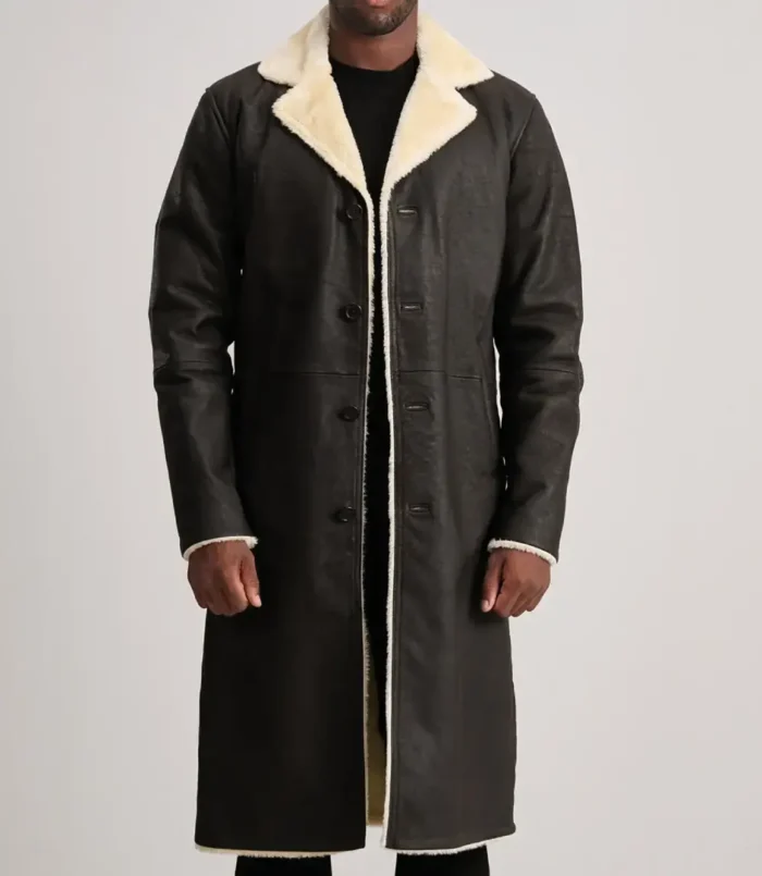 Men's Kolby Brown Shearling Coat