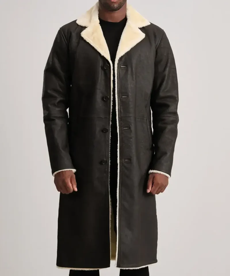 Men's Kolby Brown Shearling Coat