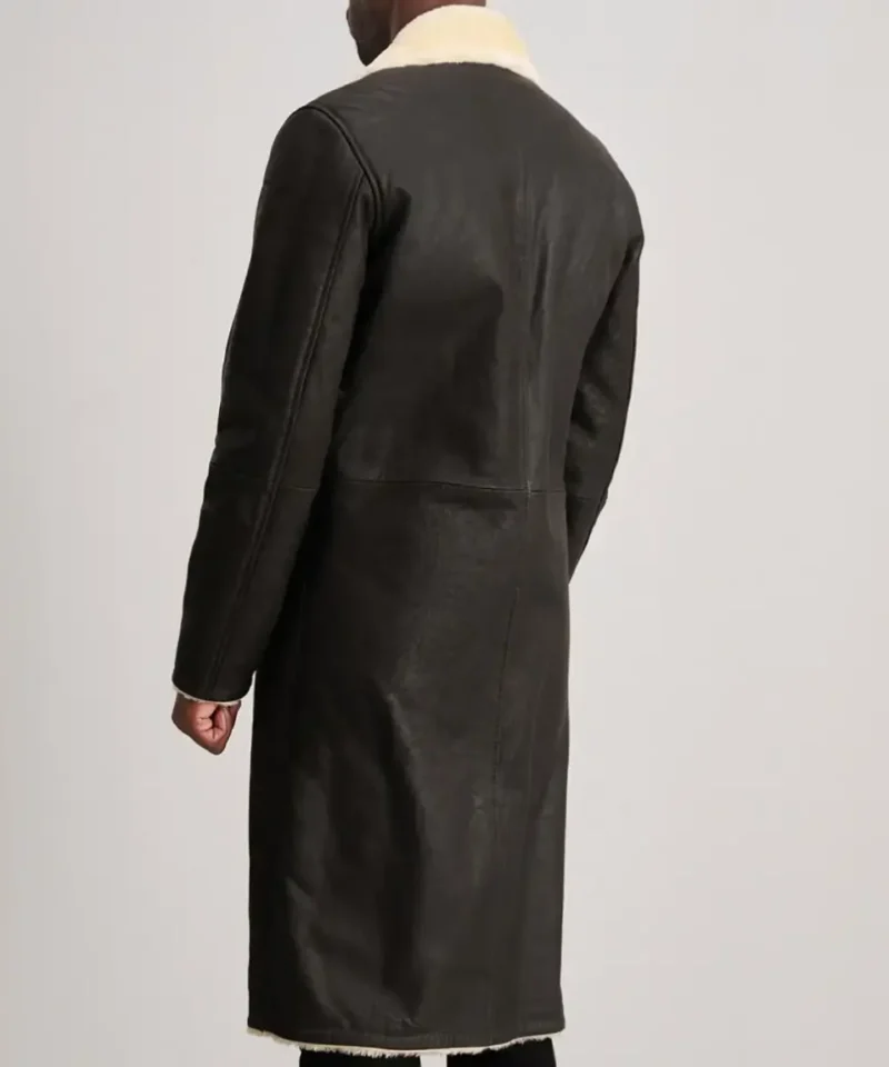 Men's Brown Kolby Shearling Coat