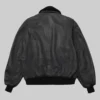 Women's Brown Stella G-1 Leather Bomber Jacket