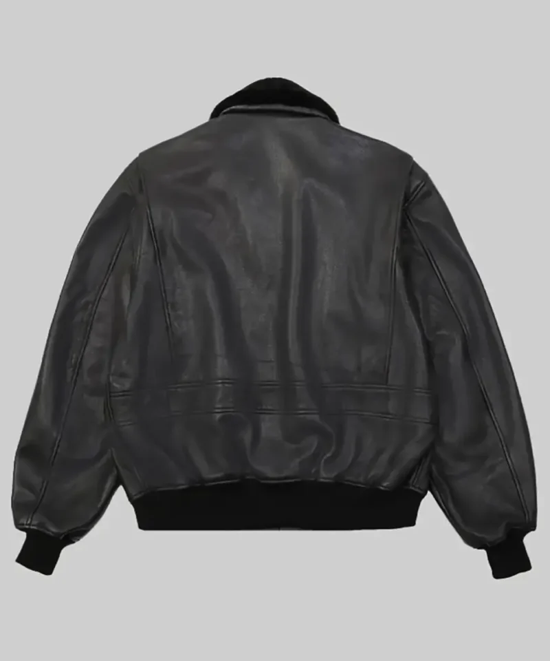 Women's Brown Stella G-1 Leather Bomber Jacket