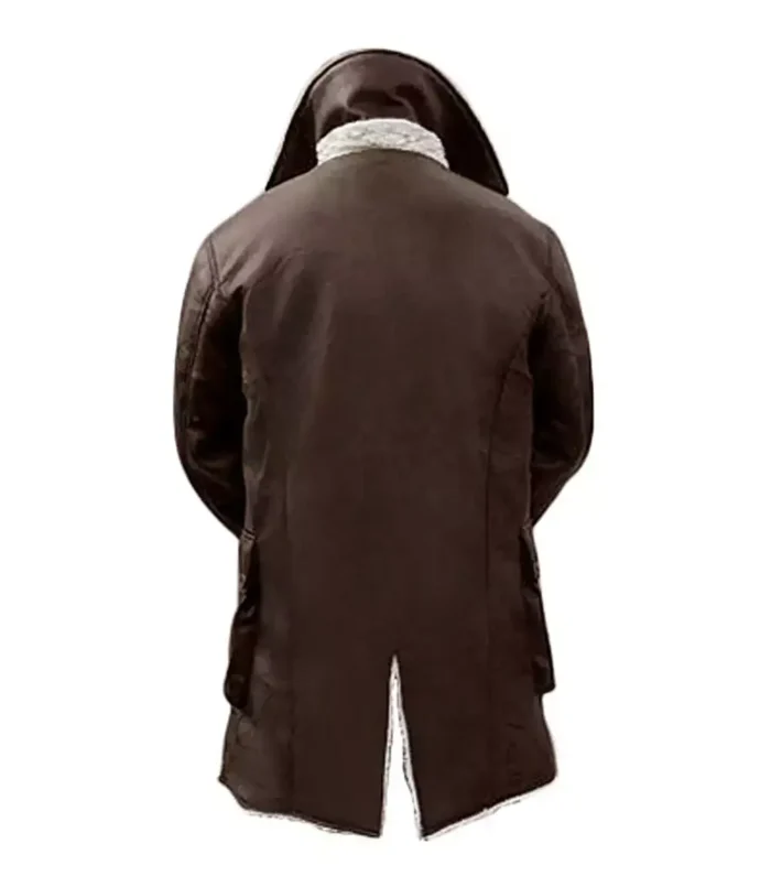 Men's Dark Brown Sherpa Coat Fall & Winter Coat