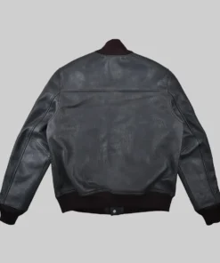 Women’s Black Juniper A-1 Bomber Leather Jacket