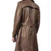 Men's Leather Duster Coat