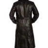 Men's Leather Trench Coat​