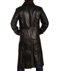 Men's Leather Trench Coat​