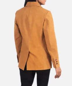 Women's Brown Norma Nubuck Blazer