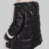 Women's Black Rosine B-3 Bomber Leather Jacket