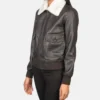 Stella G-1 Brown Leather Bomber Jacket